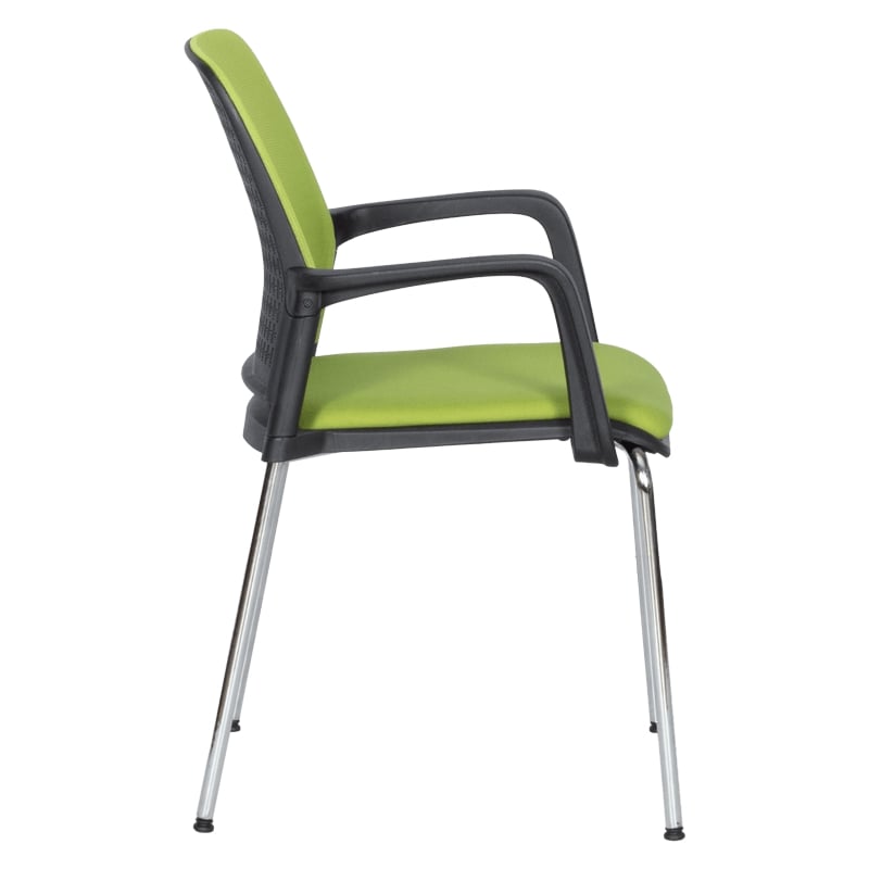 Посетителски стол Carmen 1138 CH зелен